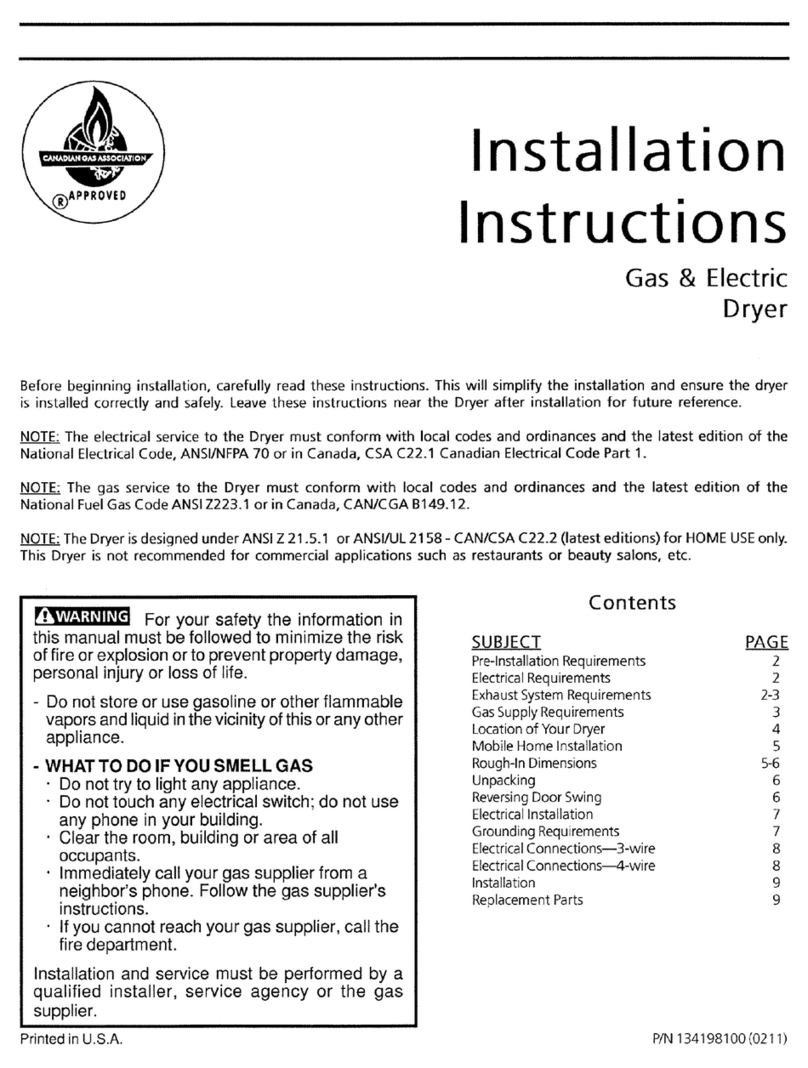Frigidaire FER231AS2 User manual