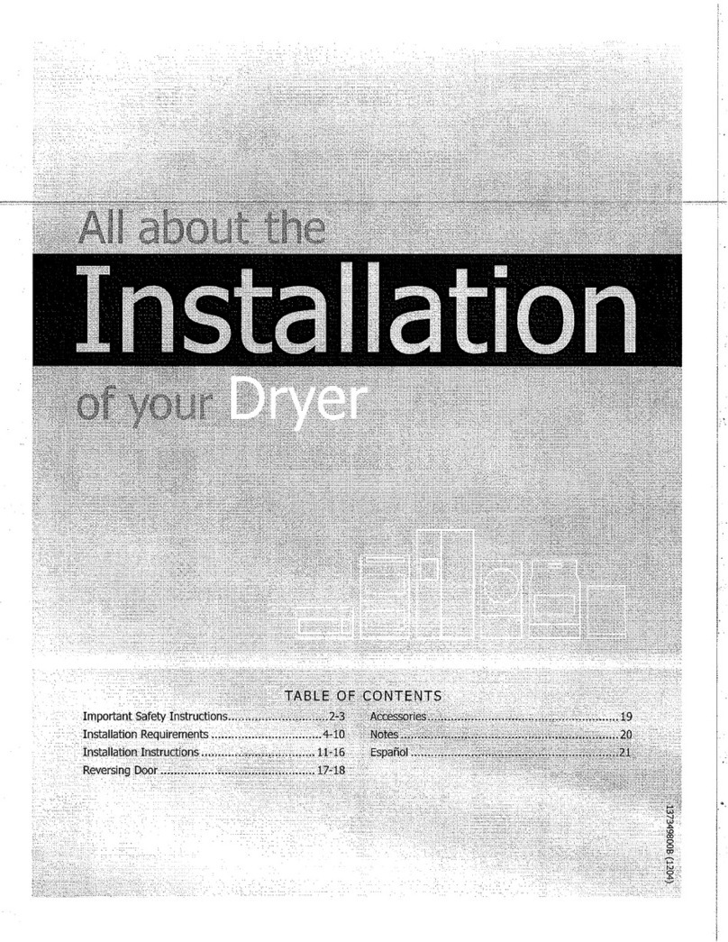 Frigidaire FARE4044MW0 Installation