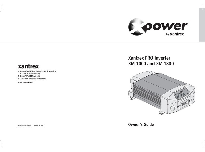 XPower XM 1800 owner's guide