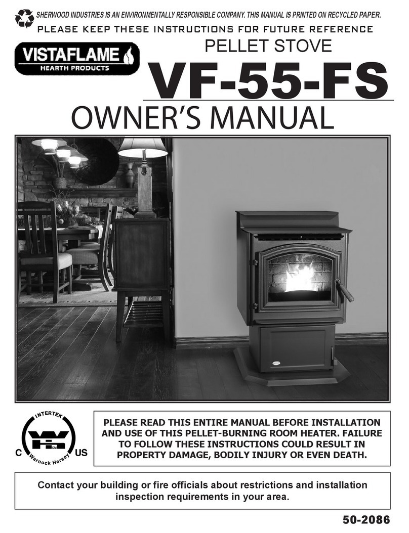 Vistaflame VF-55-FS User manual