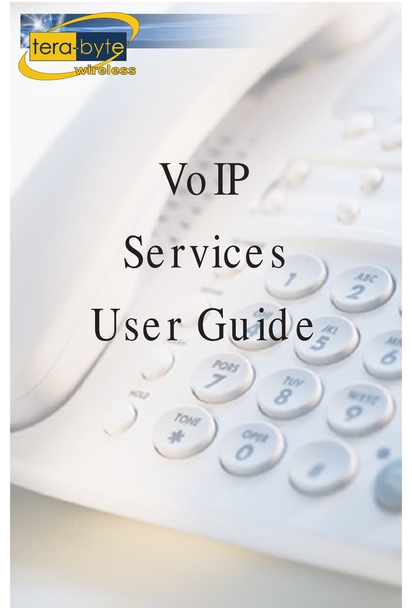 tera-byte VoIP phone user guide