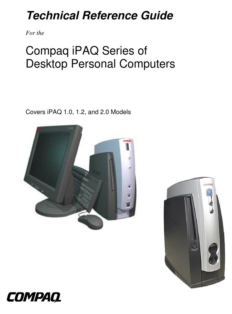 Compaq iPAQ 1.0 Use and care manual Compaq iPAQ 1.0 Use and care manual