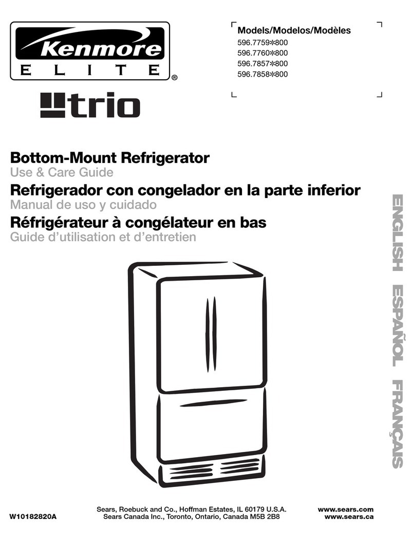 Kenmore 596.7759?800 User manual