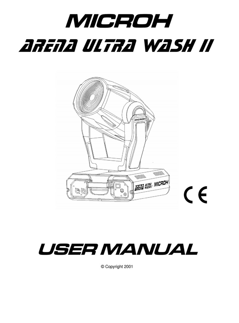 Microh ARENA ULTRA WASH ii user manual