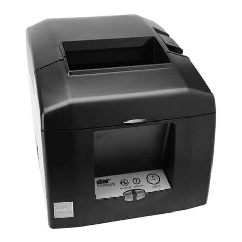 Star Micronics TSP650II SERIES User manual