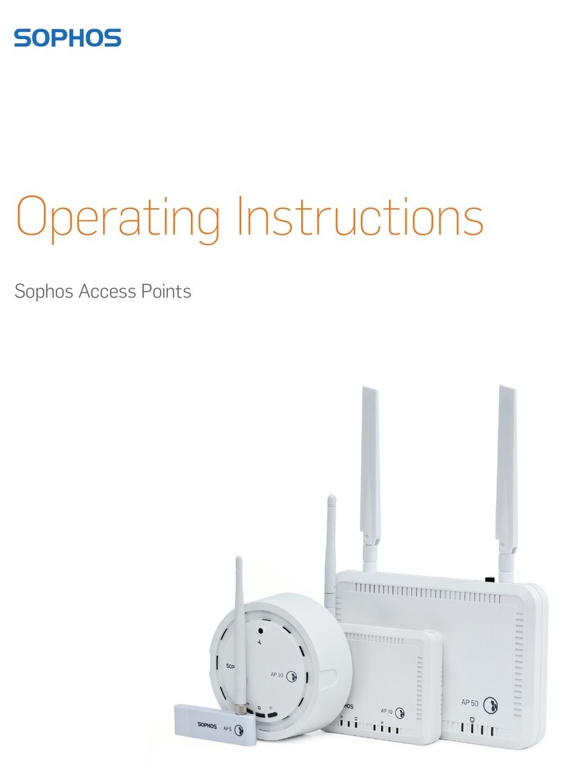 Sophos AP10 User manual Sophos AP10 User manual