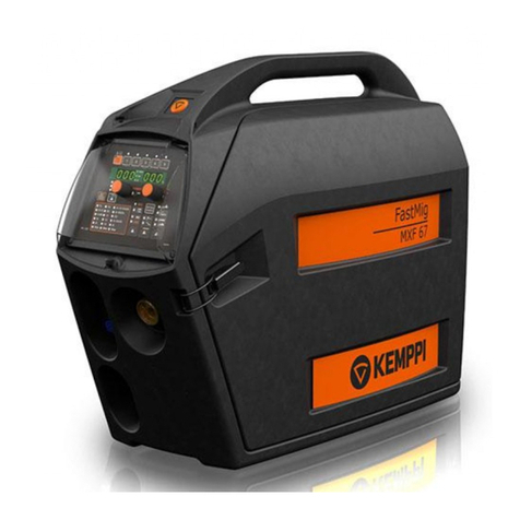 Kemppi MXF 63 User manual