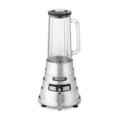 Waring MBB1000 Series User manual
