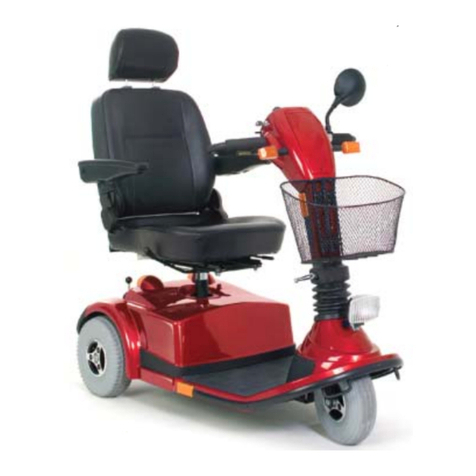 Pride Mobility Path rider User manual