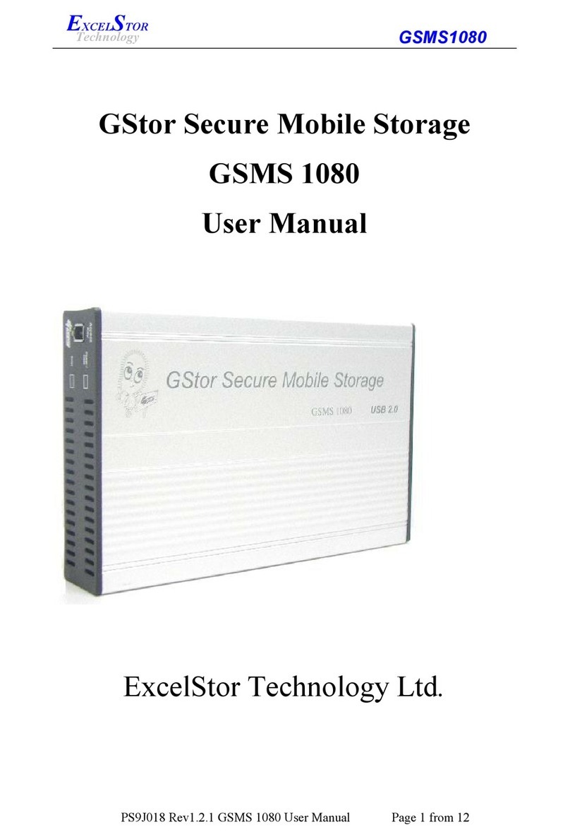 ExcelStor Technology GSMS1080 user manual