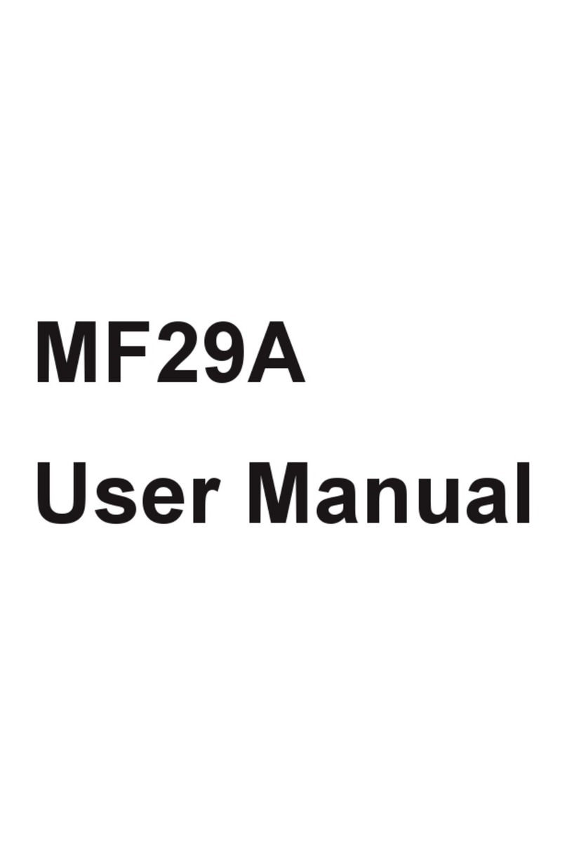 Zte MF29A user manual