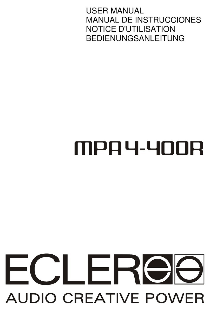 Ecleree MPA4-400R user manual