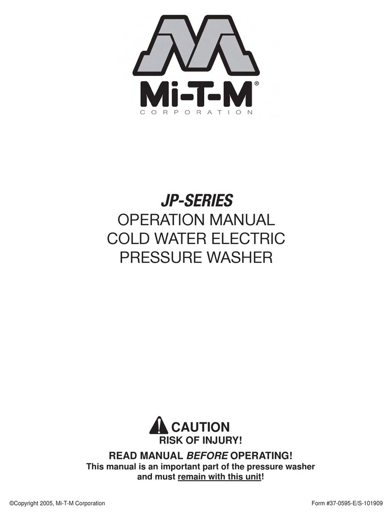 Mi-T-M JP SERIES User manual