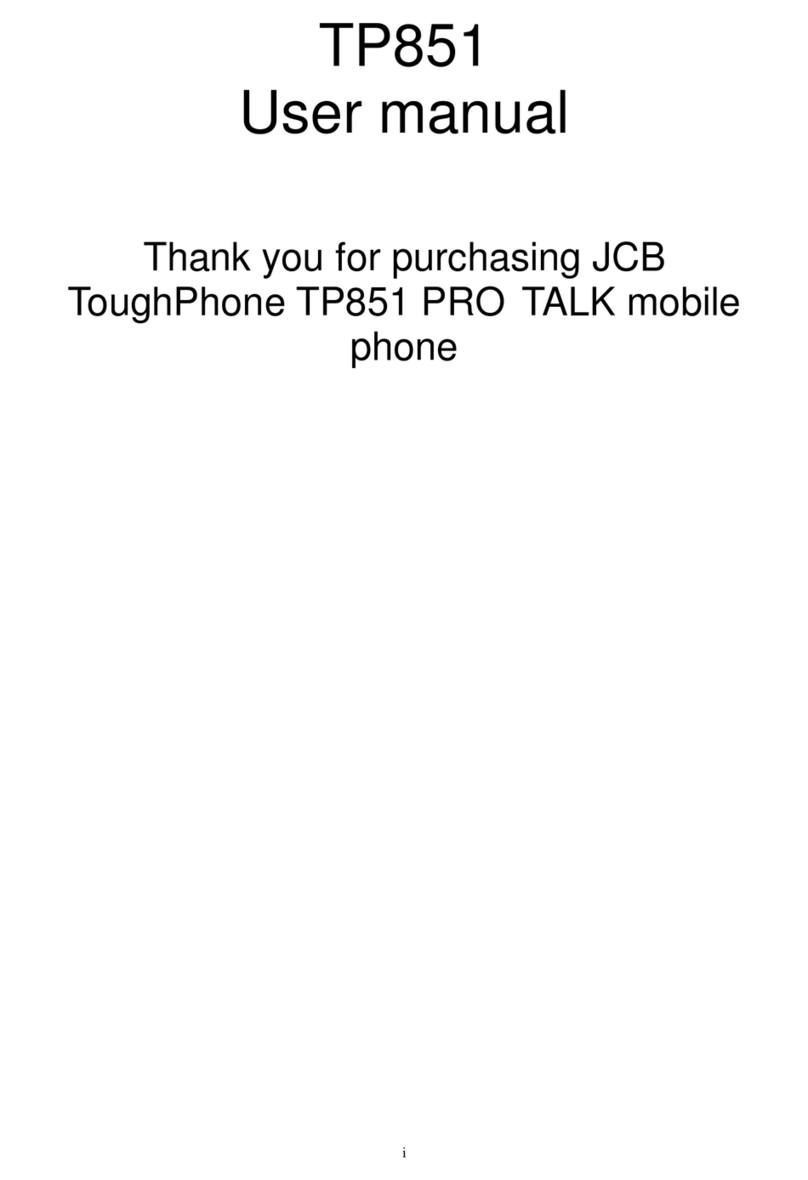 jcb TP851 user manual