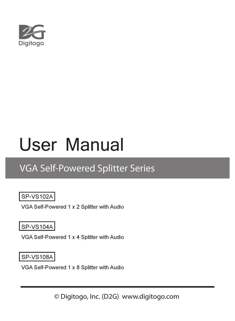 Digitogo SP-VS102A User manual
