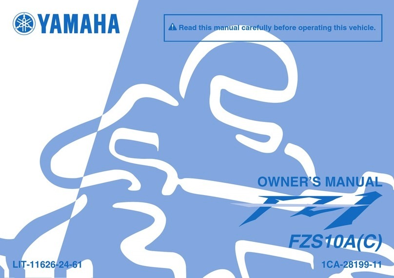 Yamaha FZS10A User manual