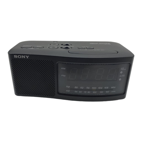 Sony ICF-C740 User manual