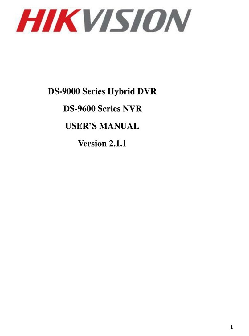 HIK VISION DS-9000 Series User manual