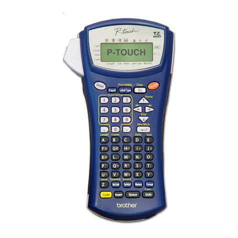 Brother P-touch 1400 User manual