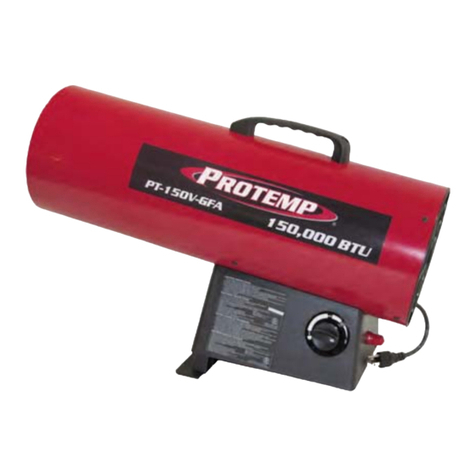 Protemp PT-40-GFA-A Manual