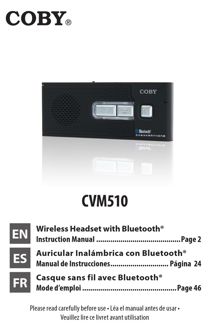 Coby CVM510 User manual