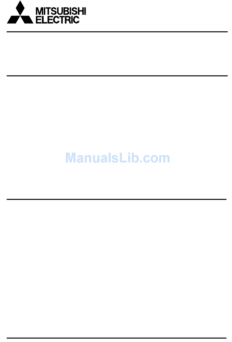 Mitsubishi Electric DX-TL950E User manual