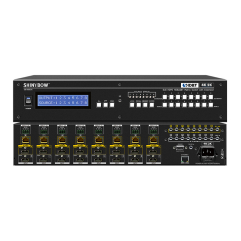 Shinybow USA SB-5688CK User manual