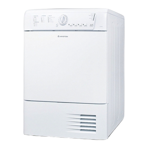 Ariston TCL73X Use and installation  manual