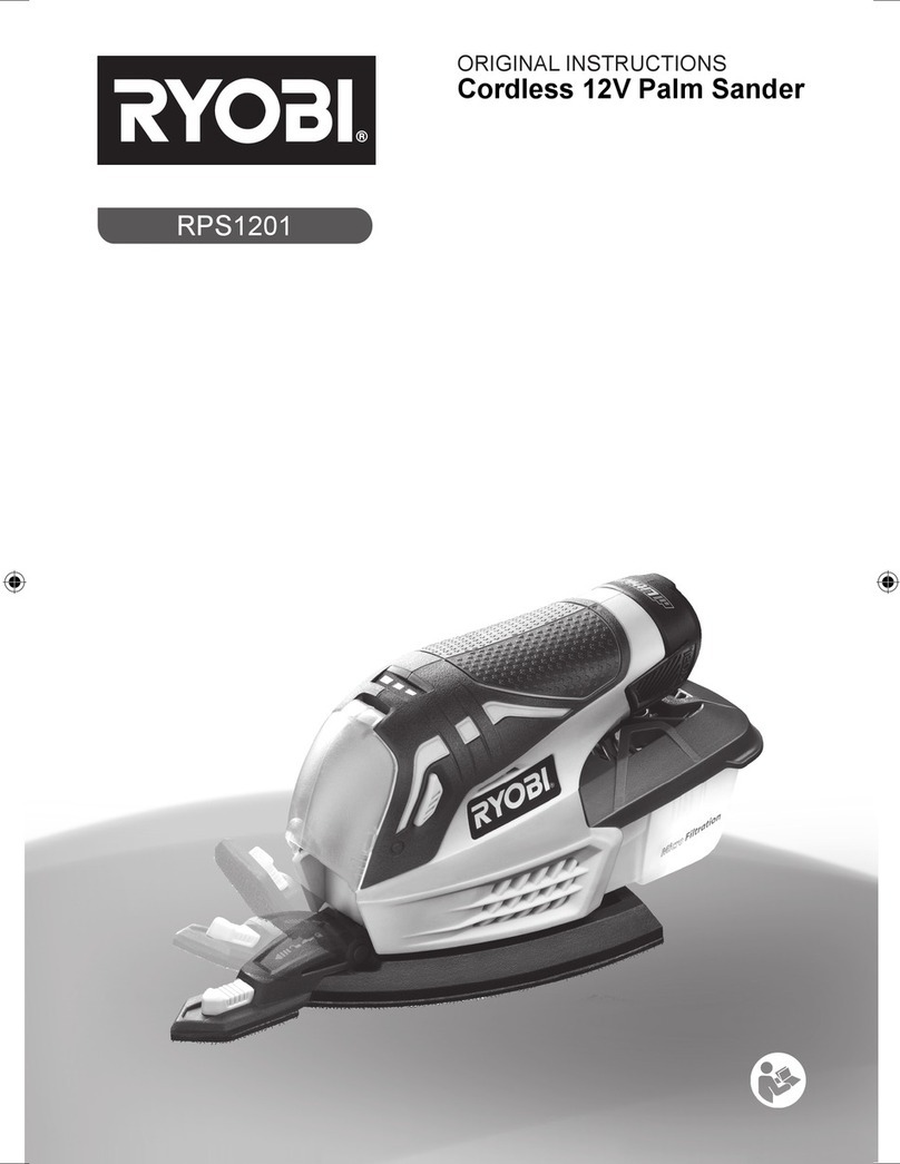 Ryobi RPS1201 User manual