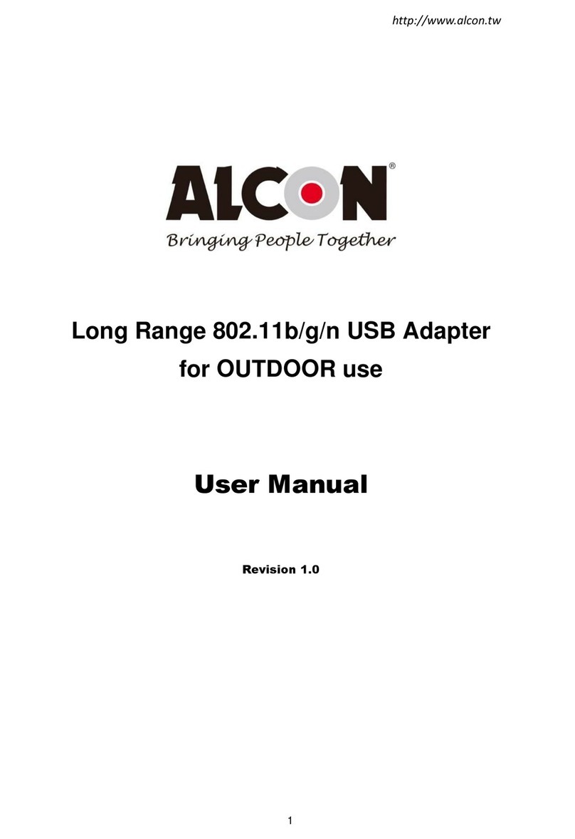 ALCON AOU-2410 user manual