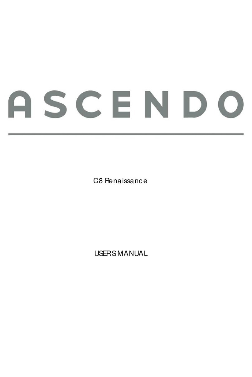 Ascendo C8 Renaissance user manual