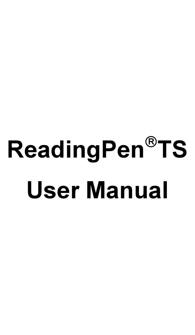 WizCom Technologies ReadingPen TS User manual