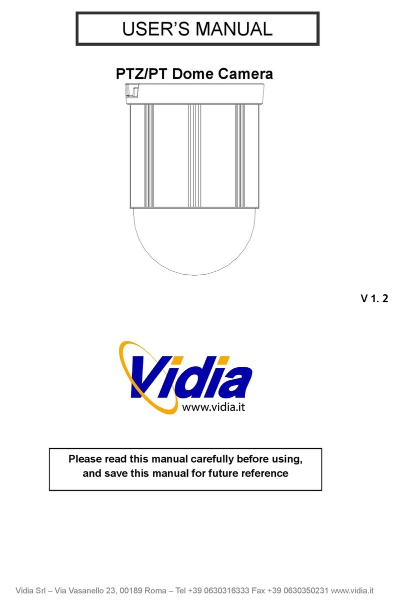 Vidia PTZ User manual