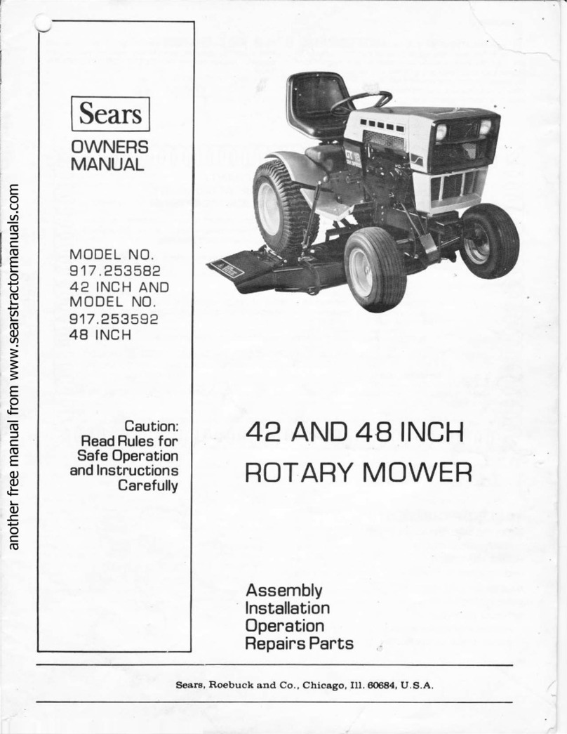 Sears 917.253582 owner's manual