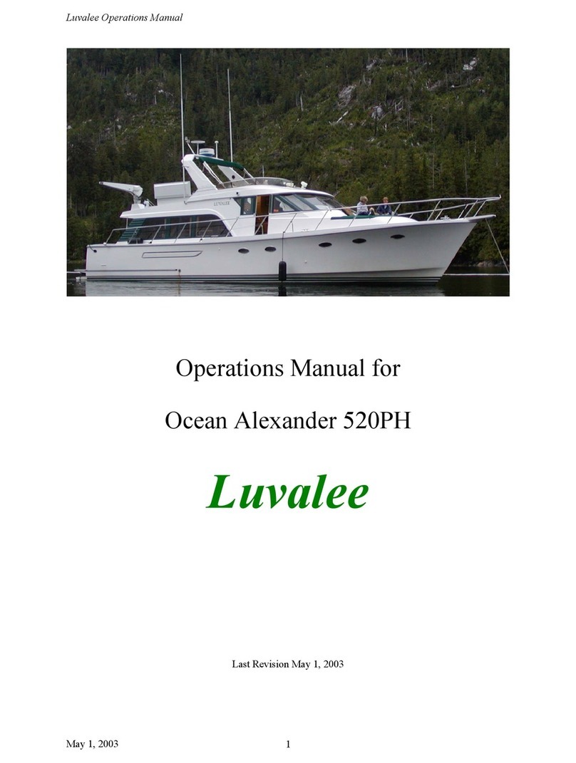 Ocean Alexander Ocean Alexander 520PH Operation manual Ocean Alexander Ocean Alexander 520PH Operation manual