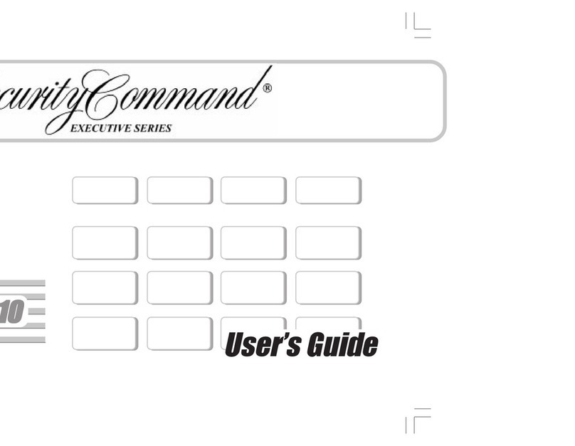 Security Command Command Processor XR6 User manual