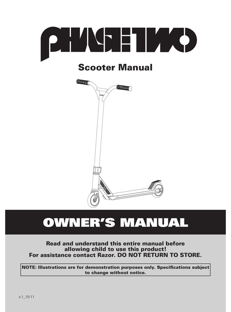 Razor Phase 1WO User manual