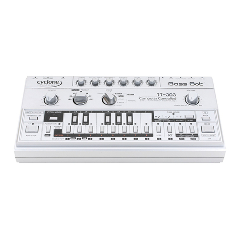 Cyclone Analogic TT-303 Operation manual