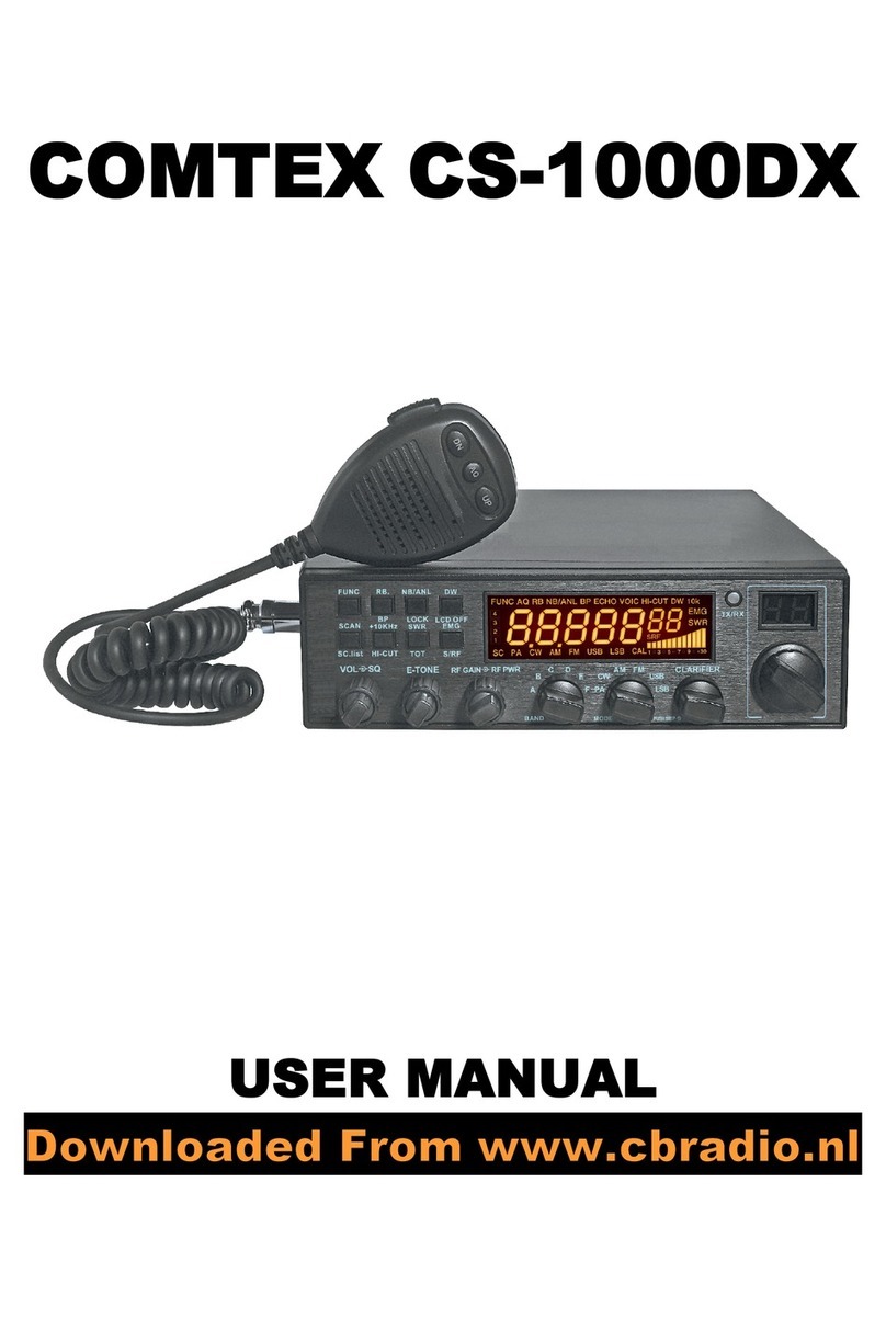 Comtex CS-1000DX user manual