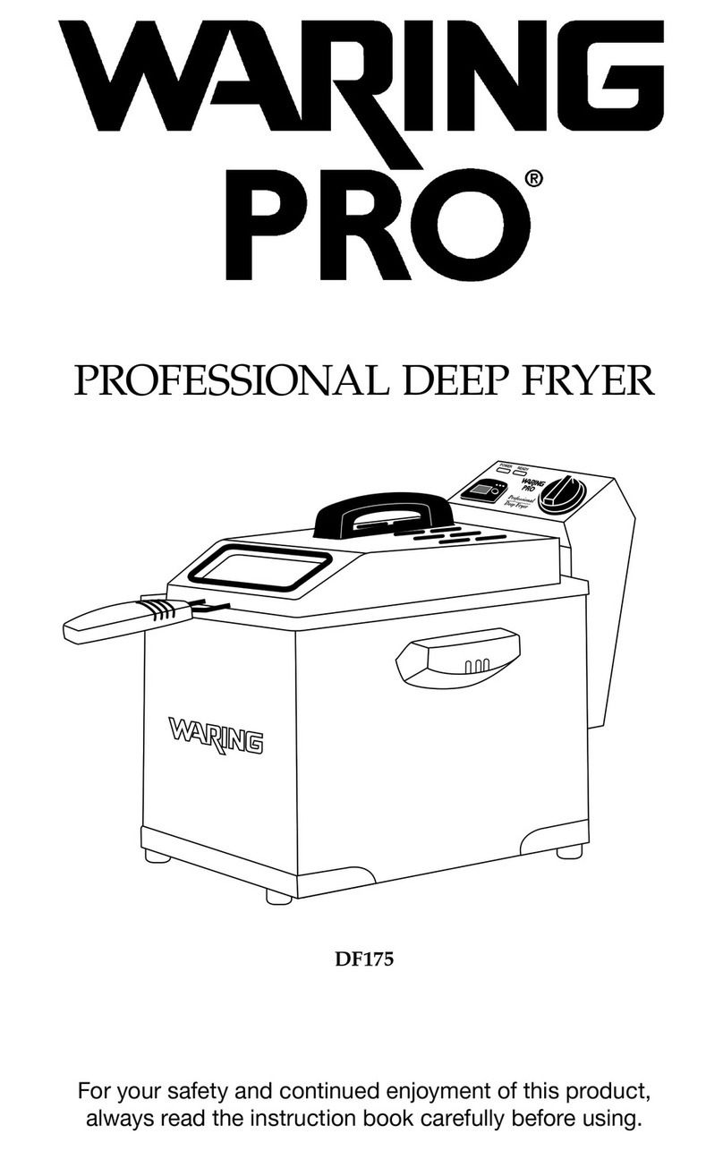 Waring DF175 Instruction book
