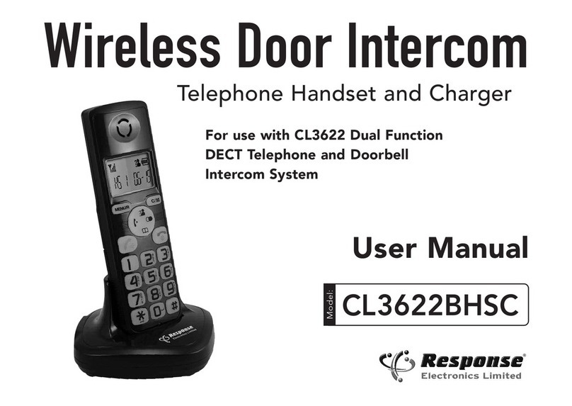 Response CL3622BHSC user manual