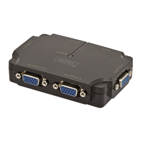 Digitus DS-41120-1 (2-Port) User manual