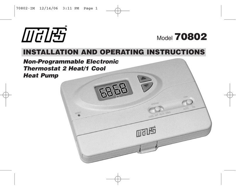 Mars 70802 User manual