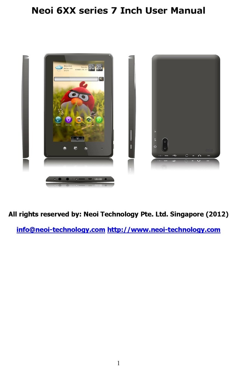 Neoi 6XX series User manual
