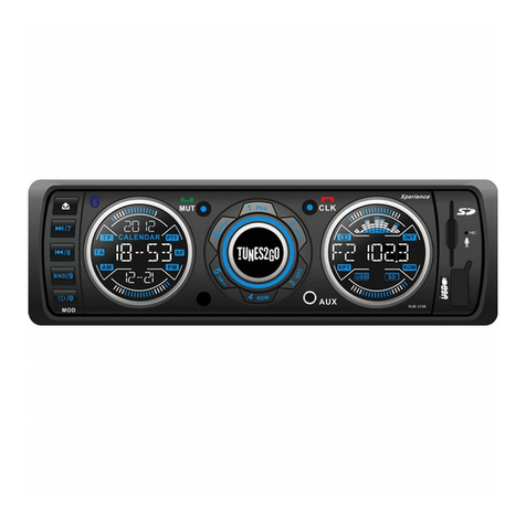 TUNES2GO RUS-121B User manual and installation instructions