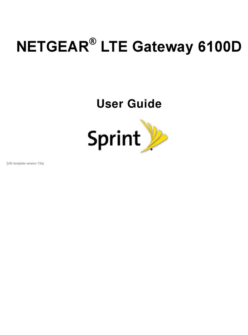 NETGEAR Sprint 6100D User manual