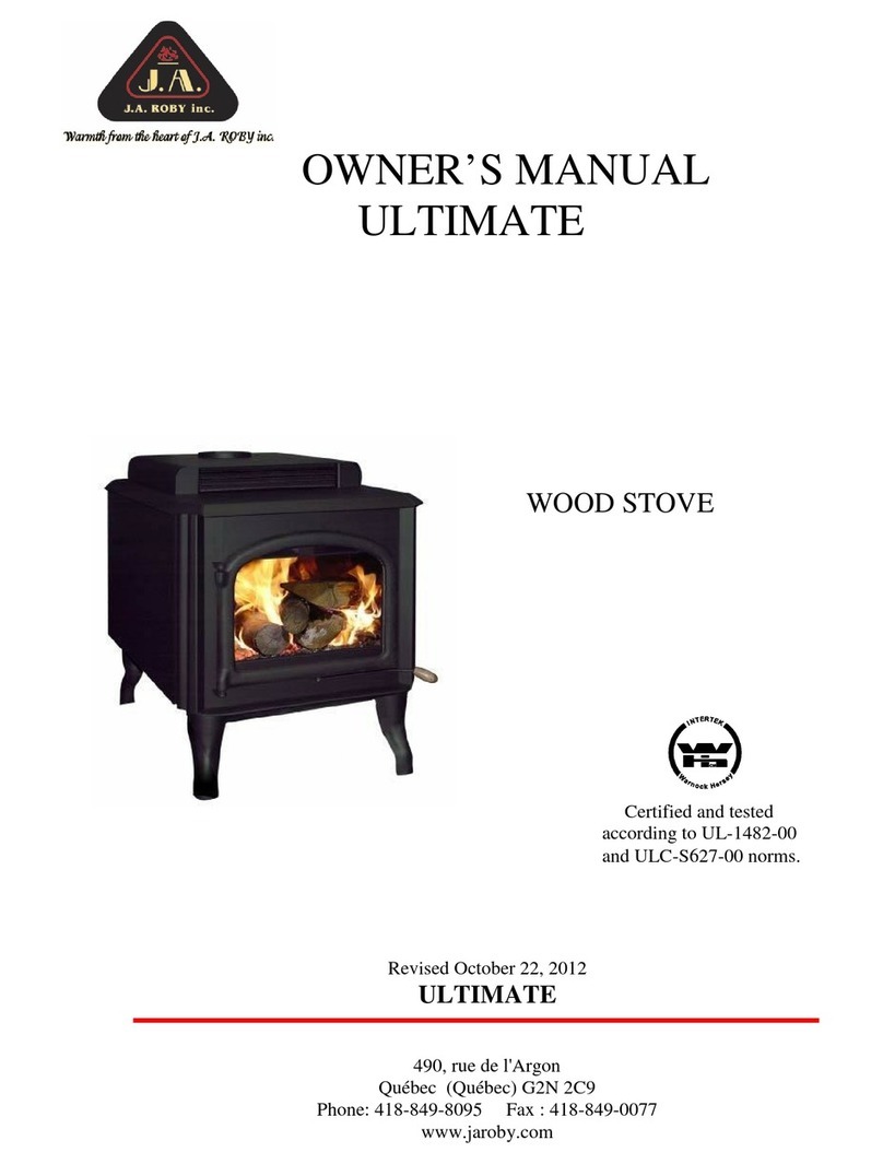 J. A. Roby ULTIMATE owner's manual