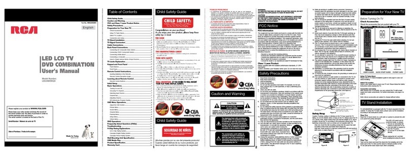 RCA LED24B45RQD User manual RCA LED24B45RQD User manual