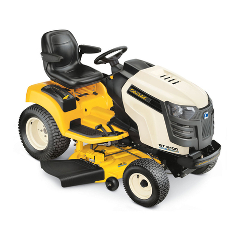 Cub Cadet GTX2154LE User manual