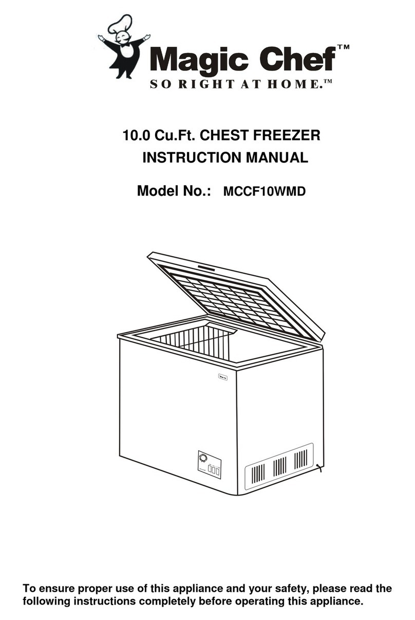 Magic Chef MCCF10WMD User manual Magic Chef MCCF10WMD User manual